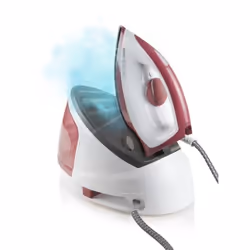 Domo DO7114S Centrale vapeur 1,2 L Semelle en céramique Rose, Blanc