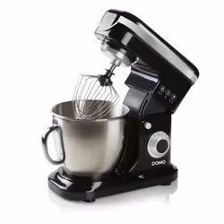 Domo DO1023KR robot de cuisine 1200 W 6 L Noir, Acier inoxydable