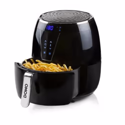 Domo DO532FR friteuse Unique 4 L Autonome Friteuse d’air chaud Noir