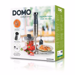 Domo DO9226M Mixeur de cuisine 600 W Noir, Acier - Vue supplémentaire 14