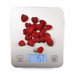 Domo DO9239W escabeaux de cuisine Beige Comptoir Rectangle Balance de ménage électronique - Vue supplémentaire 6