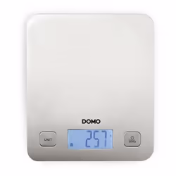 Domo DO9239W escabeaux de cuisine Beige Comptoir Rectangle Balance de ménage électronique - Vue supplémentaire 7