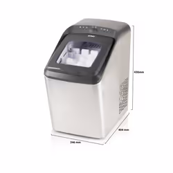 Domo DO9247IB machine à glaçons Machine à glaçon incornporé/sur pied 15 kg/24h Noir, Acier inoxydable - Vue supplémentaire 6