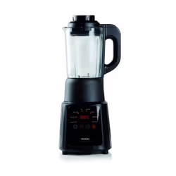 Domo DO726BL blender Mixeur de cuisine 900 W Noir, Transparent