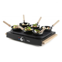 Domo DO8716W wok électrique Noir
