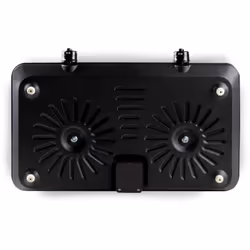 Cette plaque de cuisson électrique DOMO en fonte dispose de 2 feux puissants de 1500W. Compacte avec des dimensions de 45,5 x ...