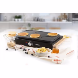 Domo DO8717P appareil à crêpes 6 crèpe(s) Noir - Vue supplémentaire 13