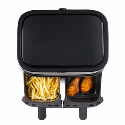 Domo DO537FR Friteuse à air chaud Double 4L Noir - Vue supplémentaire 4
