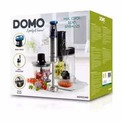 Domo DO9254M Mixeur de cuisine 800 W Noir, Acier inoxydable - Vue supplémentaire 18