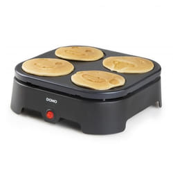 Domo DO8718P appareil à crêpes 4 crèpe(s) 600 W Noir