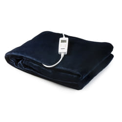 Domo DO637ED couverture et coussin chauffant Couverture chauffante 160 W Bleu Coton