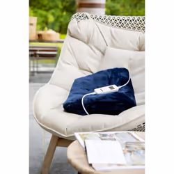 Domo DO637ED couverture et coussin chauffant Couverture chauffante 160 W Bleu Coton - Vue supplémentaire 5