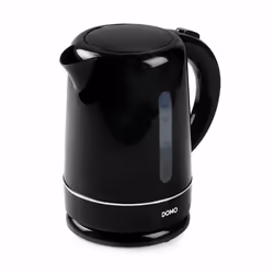 Domo DO9256WK, 1,7 L, 2200 W, Noir, Plastique, Indicateur de niveau d'eau, Sans fil