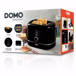 Domo DO963T grille-pain 7 2 part(s) 850 W Noir - Vue supplémentaire 17