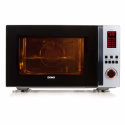 Domo DO24201C Comptoir Micro-onde combiné 42 L 1000 W Noir, Gris - Vue supplémentaire 4