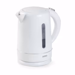 Domo DO9257WK, 1,7 L, 2200 W, Blanc, Plastique, Indicateur de niveau d'eau, Sans fil