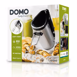 Domo DO9258M Batteur à main 800 W Noir, Acier - Vue supplémentaire 20