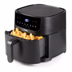 Domo DO539FR, Friteuse d’air chaud, 6 L, 1,5 kg, 80 °C, 220 °C, Unique