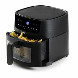 Domo DO540FR friteuse Unique 6 L Autonome 1500 W Friteuse d’air chaud Noir