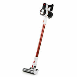 Domo DO242SV aspirateur balai et balai électrique Batterie Sec HEPA Sans sac 0,55 L 200 W Noir, Rouge, Blanc