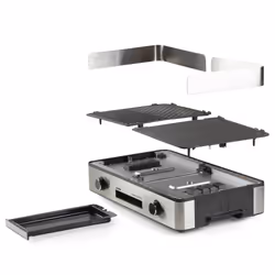 Domo DO9259G raclette 2400 W Noir, Acier inoxydable - Vue supplémentaire 7