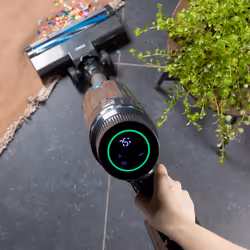 Domo DO244SV Aspirateur balai Batterie Sec Sans sac 0,8 L 500 W Noir, Argent - Vue supplémentaire 6