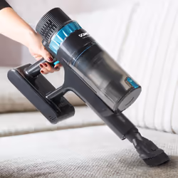 Domo DO244SV Aspirateur balai Batterie Sec Sans sac 0,8 L 500 W Noir, Argent - Vue supplémentaire 8