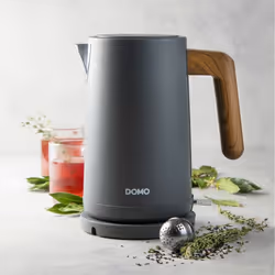 Domo Wood You bouilloire 1,7 L 2200 W Gris
