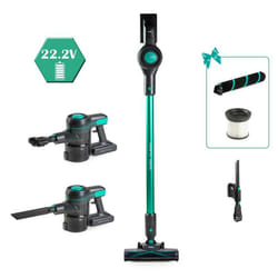 PRIMO PR509SV 3-in-1 Aspirateur balai Sans fil - Aspirateur sans sac - Dépoussiéreur - Gris/Vert