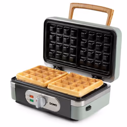 Domo DO9276C gaufrier et appareil à croque-monsieur 1100 W Vert, Sage - Vue supplémentaire 2