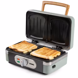 Domo DO9276C gaufrier et appareil à croque-monsieur 1100 W Vert, Sage - Vue supplémentaire 3