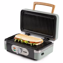 Domo DO9276C gaufrier et appareil à croque-monsieur 1100 W Vert, Sage - Vue supplémentaire 4