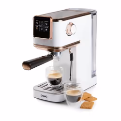 Machine a expresso 3 en 1 DOMO DO746K : Polyvalente et compacte, cette machine a expresso permet d'utiliser du café moulu, de ...