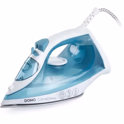 Fer à repasser vapeur - DOMO - DO7060S CeraGliss - 2400 W - 40 g/min - 320 ml - Bleu / Blanc
