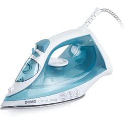 Fer à repasser vapeur - DOMO - DO7060S CeraGliss - 2400 W - 40 g/min - 320 ml - Bleu / Blanc