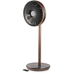 Domo - Ventilateur sur pied 26 w - Bois - eco consommation - Silencieux - 9 vitesses - Affichage led - Télécommande inclus