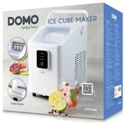 Domo DO9292IB machine à glaçons Machine à glaçon incornporé/sur pied 12 kg/24h 120 W Blanc