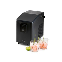 PRIMO PR409IB Machine à glaçons - Machine à glaçons avec pelle à glace - 1L - 12kg/24h - 9 min. - Noir mat