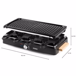 Domo DO9294G raclette 8 personne(s) 1400 W Noir - Vue supplémentaire 5