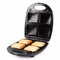 Domo DO9295C gaufrier et appareil à croque-monsieur 1200 W Noir - Vue supplémentaire 7
