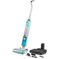 Aspirateur balai laveur - DOMO - DO253SW - 10 000 Pa - 35 min - 75 m² - 450 ml - Blanc / Bleu