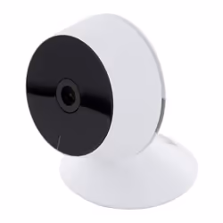 Caractéristiques de la mini caméra IP Wi-Fi intérieure - 1080p - blanc et noir - Chacon : Modèle : mini caméra de surveillanc ...
