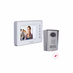 Chacon Portier vidéophone blanc avec écran 43