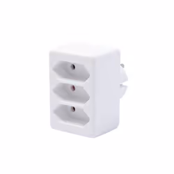 Chacon Domino 3 x 2.5A, blanc, V