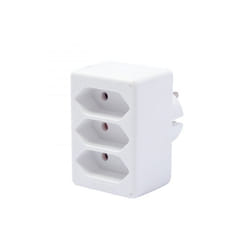 Chacon Domino 3 x 2.5A, blanc, V