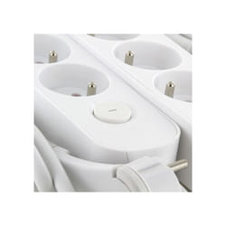 Lot De 2 Blocs Multiprises 4x16a + Interrupteur - 1,5m - Chacon