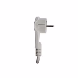Chacon Bloc Design avec inter. 5 x 16 A - 1.5 m - fiche plate - blanc