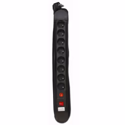 Chacon Bloc 8 x 16 A avec interrupteur
