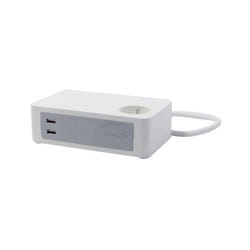 Chacon Bloc bureau 3X16A + 2 x USB, 0.5m, Blanc