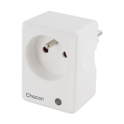 Programmateur Wi-Fi - suivi consommation - 3680W - Blanc - Chacon